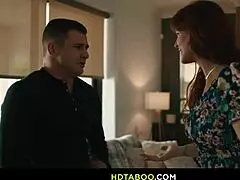 pure taboo teacher milf redhead fingering doggystyle choking kissing