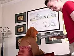 Busty mature cowgirl rides with doggystyle heat in AgedLove passion scene