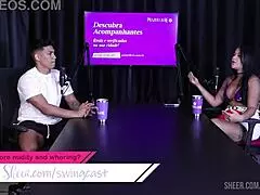 Fabricio Nunes and Bruna the prostitute in swing cast with Tifany Rocha - part one on sheer red?