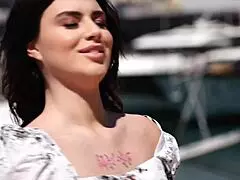 Laury Brune, the stunning brunette, is having fun in this hot threesome with a blonde and brunette 😍