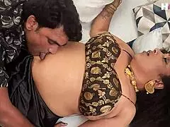 Big boobs Indian stepmom, ready for rough pounding by stepson?