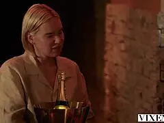 Vixen duo Fibi Euro and Emiri Momota share huge cock! 🔥