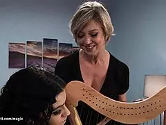 Hey, watch this goth teen anal slam a busty professor!