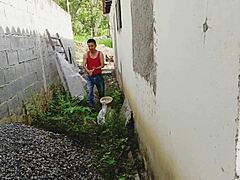 Frekke busty sjef knuller gammel ansatt i vill økt