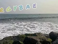 Can You Spot the Couple Flashing Thong and Panties in Public?