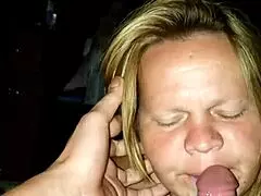 quickie blowjob from milf in casual setting