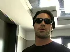 Rachel Solari's big boobs rock wildly during a hard couch fuck.