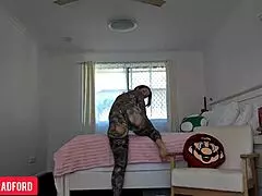 i'm feeling so beautiful in this slutty micro bikini, shaking my huge ass and trying on easter bunny lingerie