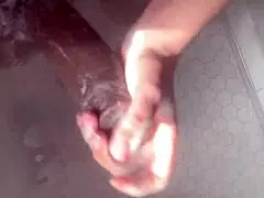 Horny White Girl Worships Huge Black Cock