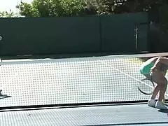 April Brooks Seduces Sarah Vandella Into Taboo Outdoor Sex!