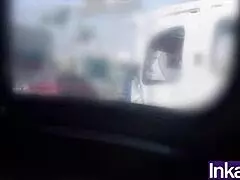 charito, peruvian milf, banged by mototaxista while weberto sleeps