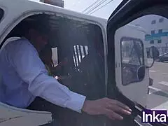 charito, peruvian milf, banged by mototaxista while weberto sleeps