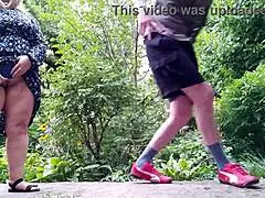 mother-in-law pees standing up