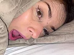 I fucked my girlfriend's stepmom, she caught us, and convinced us to have a threesome.