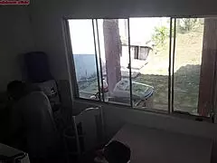 Cuckold Washes Dishes While Wife Bangs Big Black Cock