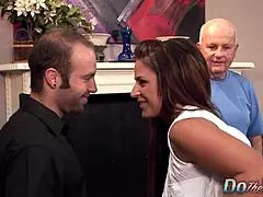 Busty Housewife Brooke Belle Gets Fucked Hard While Cuck Hubby Watches in Shock