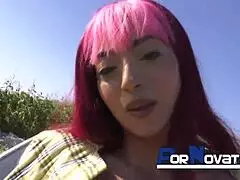 nueva joven mexicana quiere ser actriz porno con globos y tetas grandes en publico