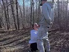 Fucked outside while a DRONE WATCHED us