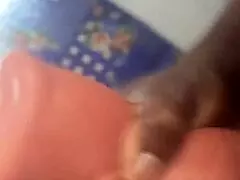 huge thick black dick guy creams throat toy in a sneak peak