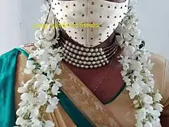 wow, lara dsouza rocks that saree as a stunning crossdresser! 😍