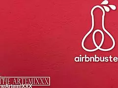 Lyric sky rides monster cock in missionary and bent over at house party, screaming with wet pussy.