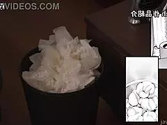 Chubby Japanese milf Chitose Saegusa in steamy scene