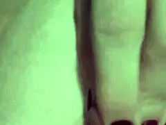 bbw hotwife toys her big boobs and pussy with dildos