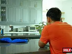 natural big tit blonde teen seducing her friend for a deep suck session