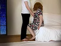 Milf Opens Door for Amateur Stud’s Monster Cock in Wild Anal Session