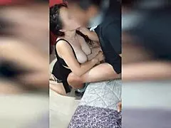 Latina Cuckolds Husband With Ex-Boyfriend's Big Cock