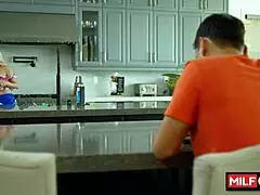 natural big tit blonde teen seducing her friend for a deep suck session