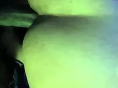 Sexy phat booty in black lingerie getting smashed pt 1