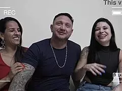 interview with macettare family turns into kel double penetration 😈