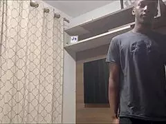 Beautiful milf waiting for her lover before the family arrives.