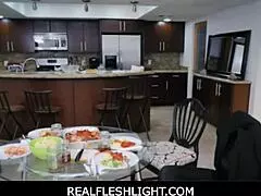 Freeuse family group sex after dinner featuring kylie kingston kenna james and rion king