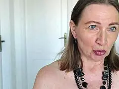 horny granny enjoys fuck pov with toys