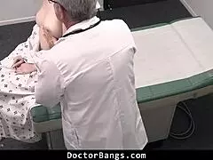 i got shy but this experimental treatment turned hardcore with doctor and nurse banging!