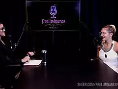 Melhores Momentos Da Barbara Sol No Preliminares Podcast Com Bia Hot - Parte 2: Watch On Sheer Red.