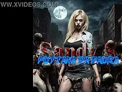 Italian Milf Sandy Stars in Horror Cosplay Porn Parody