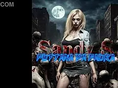 Italian Milf Sandy Stars in Horror Cosplay Porn Parody