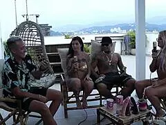 Beautiful Tattooed Couple Kobra And Bruna Carlos In See Through Outfits Part 2