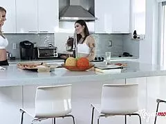 stepdaughter, you're fucking stepmom and her boyfriend