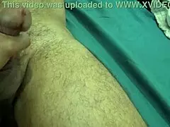 Hairy amateur stepmom sneaks into her 18-year-old stepson's bedroom and makes him cum hard.