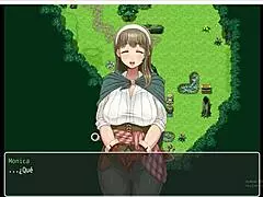 In the cosplay saga, the milf group engages in blowjobs and creampies