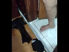 Behind the scenes of a wild MFM threesome. Do you pee in the shower too?