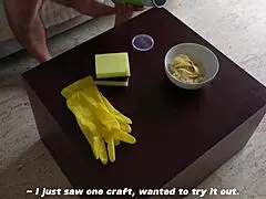 Young Stepmother Catches Stepson Making A Vagina