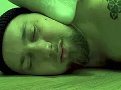 Mistress with double pigtails beats guy and makes him cum with strapon