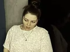 Brothers prank stepsister, jerk off, then frame her ass