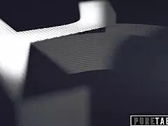 Conspiracy theorist meets sexy alien female