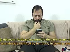 Her fight with my stepfather turned heated. They argued over family issues in the living room.